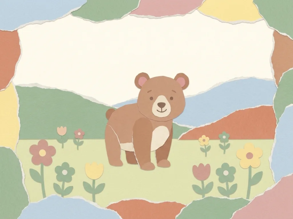Momo and the Two Paths - a soft pastel storybook picture
